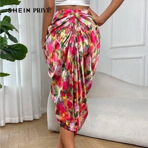 Elegant Pink Floral Heels